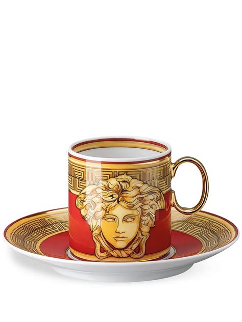 set tazzine versace con coperchio|Servizi e Tazzine da Caffè e Tè Eleganti .